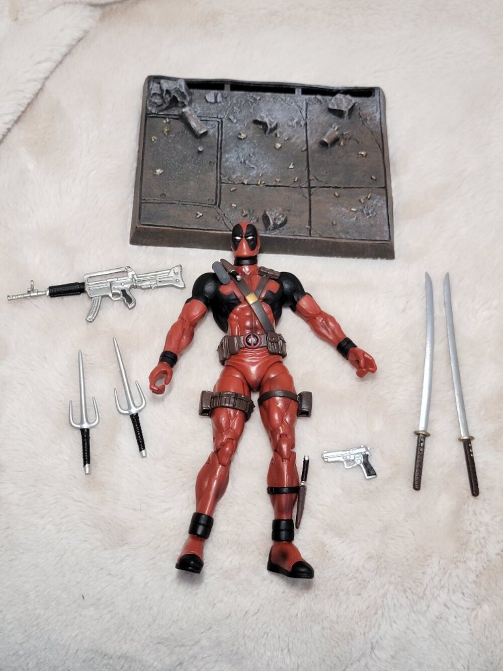 Marvel Diamond Select Toys Deadpool Special Collector 8” Near Complete D3